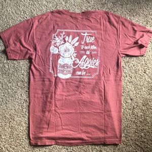 Aggie Comfort Colors T-shirt size Medium